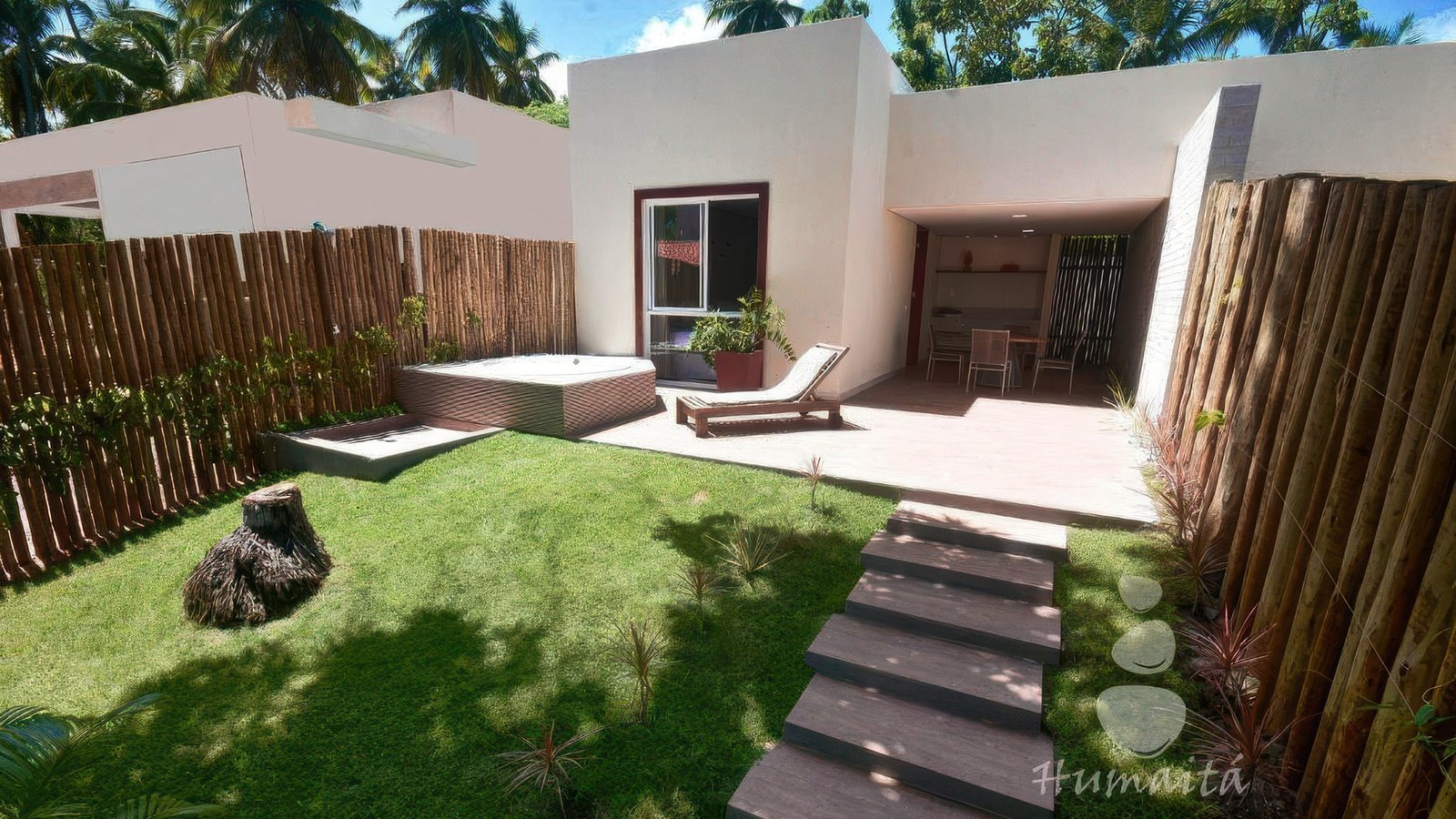 Bangalô Jardim com Jacuzzi Privativa