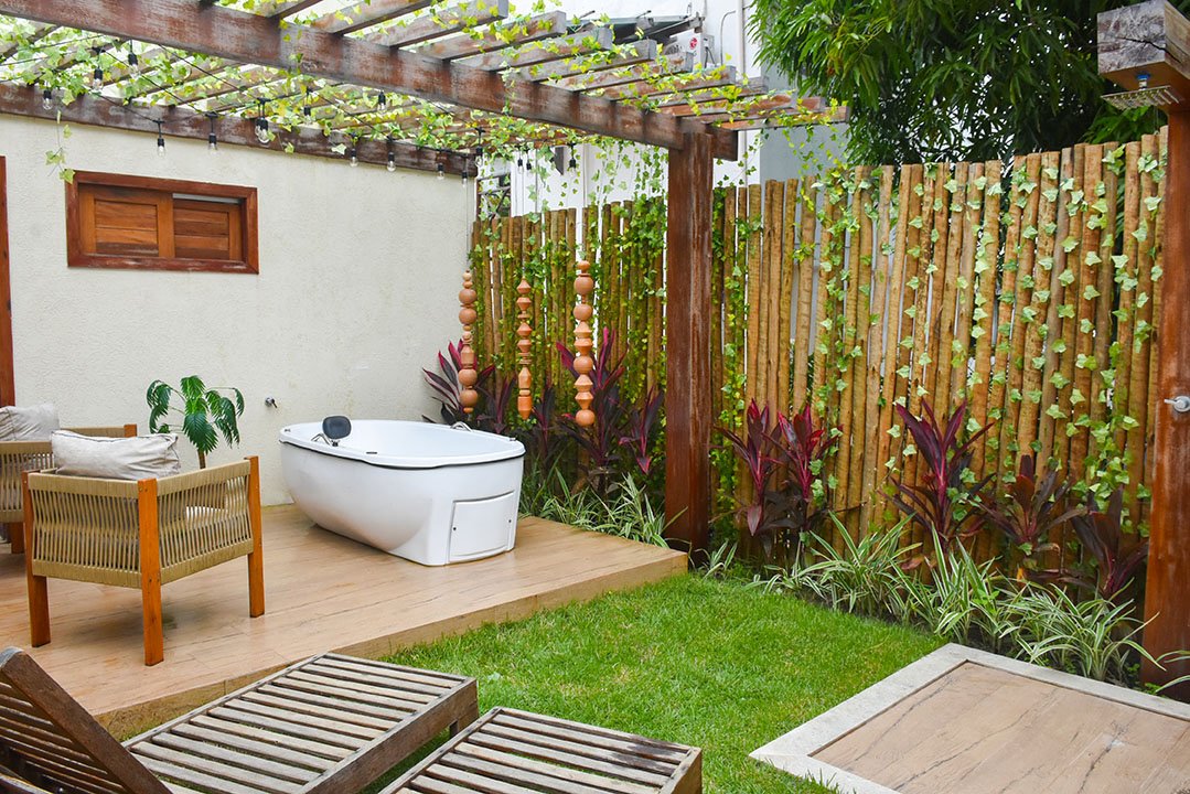Suíte Jardim com Ofurô