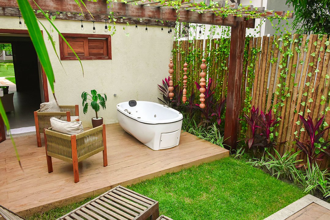 Suíte Jardim com Ofurô